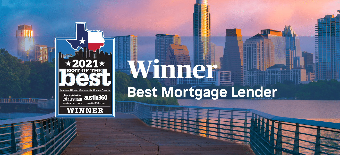 2021 best of the best winner for best mortgage lender