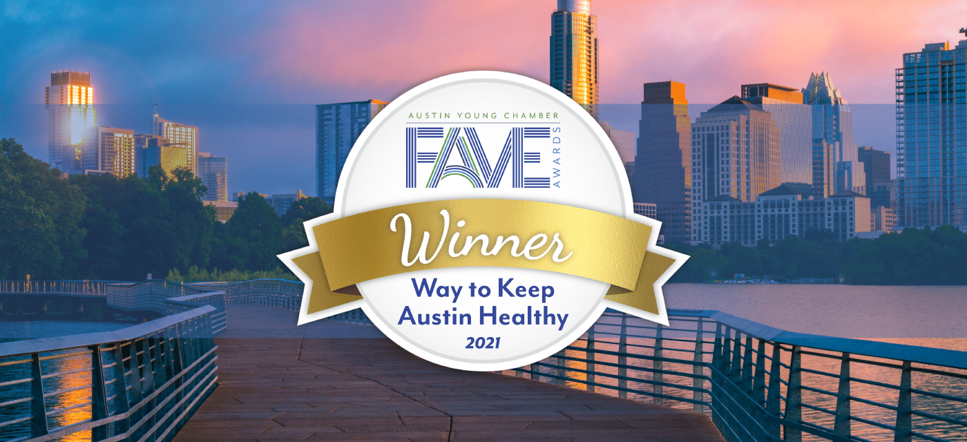 Austin Young Chamber FAVE Way to Keep Austin Healthy 2021 Winner