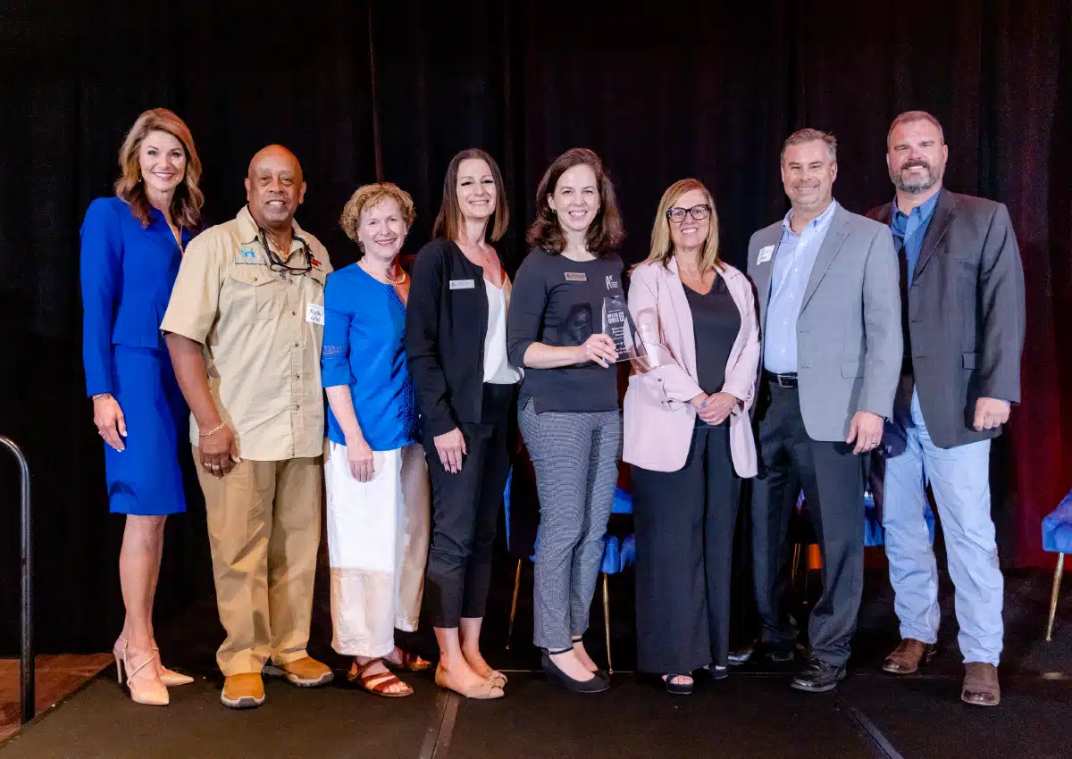 Team A+ receives the Austin Gives Generous Business award in the Community Leadership category.