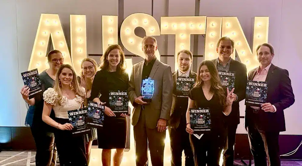 Thank you, Austin, for choosing A+FCU as the Best, including Best Customer Service for the 4th year in a row and Best Credit Union for the 3rd year in a row!