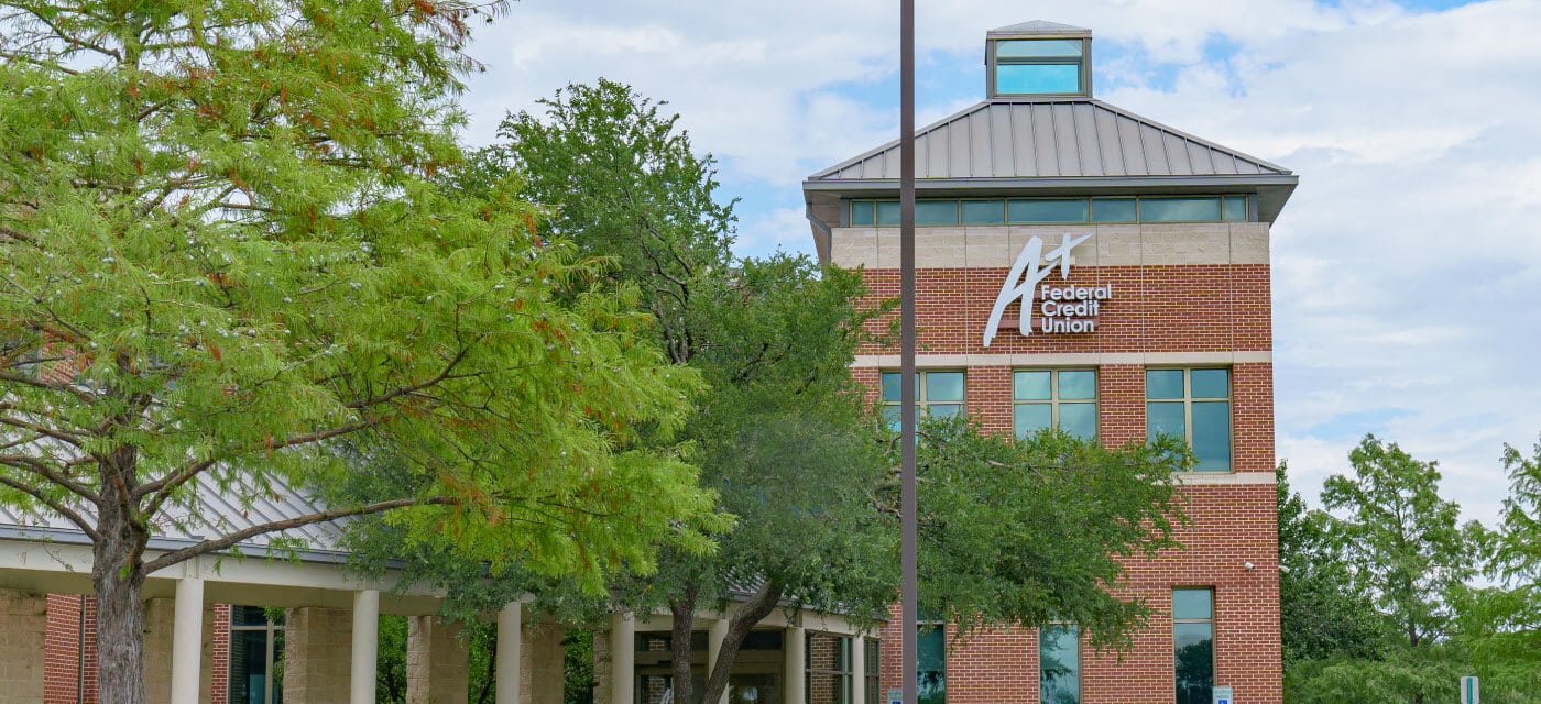 Image of the A+FCU main branch location