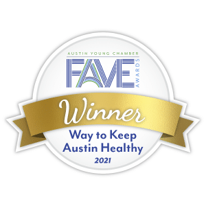 Austin Young Chamber FAVE Way to Keep Austin Healthy Winner 2021