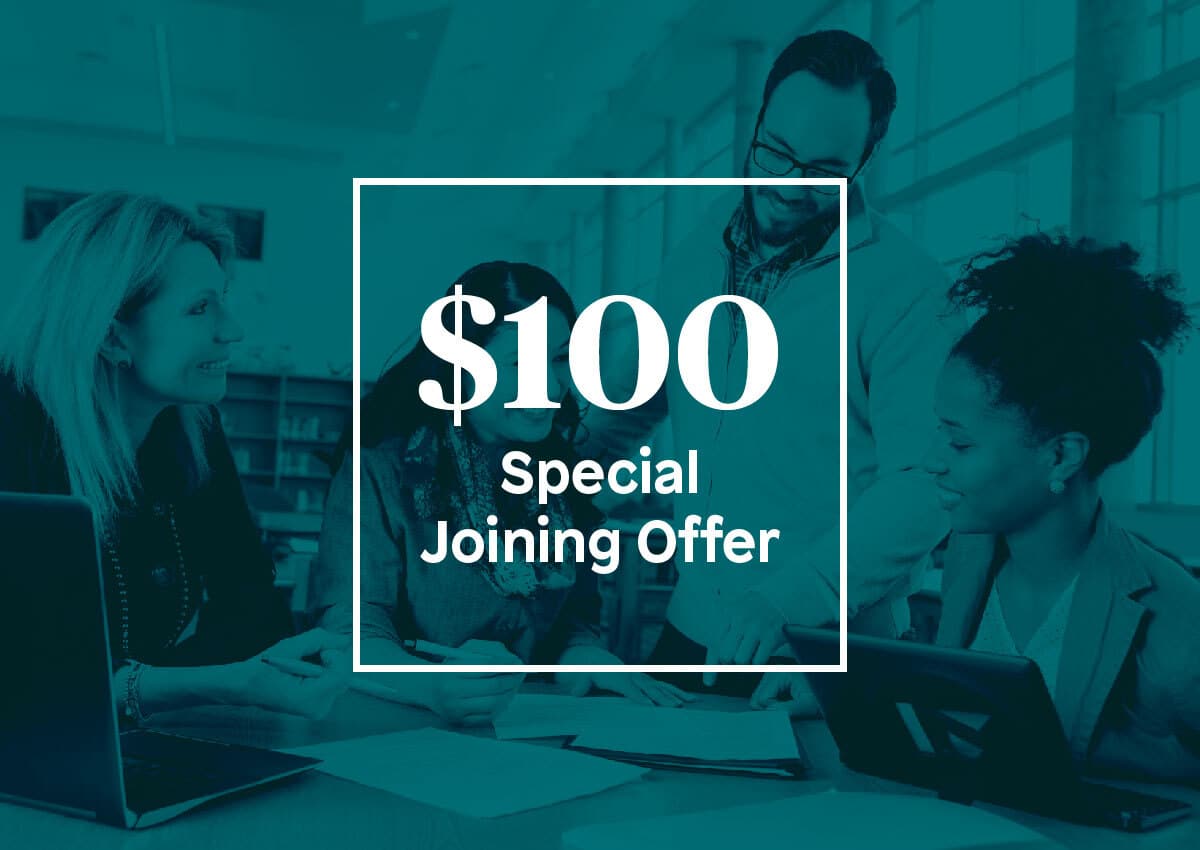 $100 Special Joining Offer