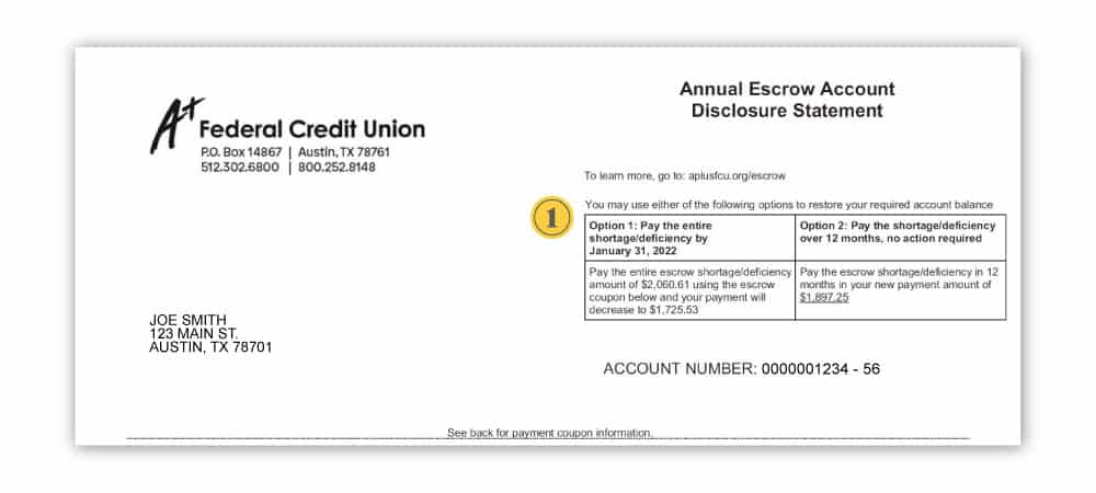 annual-escrow-account-disclosure-statement-a-federal-credit-union