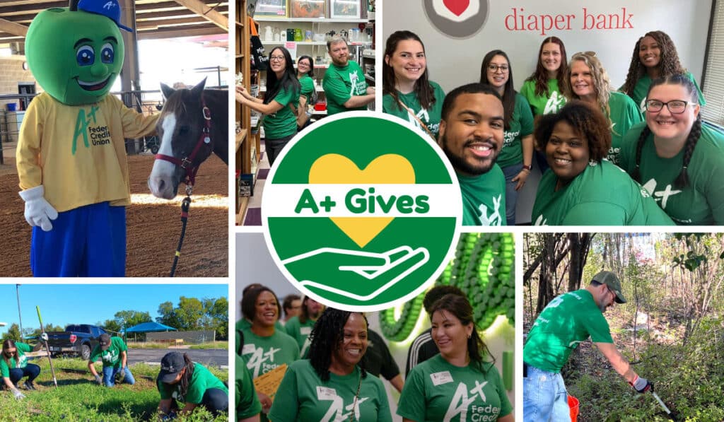 A  Gives A  Federal Credit Union