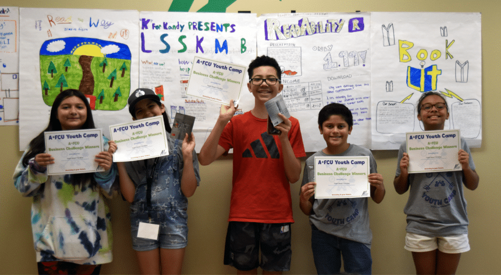 Business Challenge Winners share their certificates and gift cards